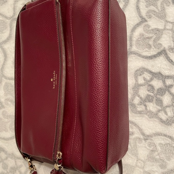 Kate Spade New York leather Southport Avenue Maria top handle crossbody - Picture 2 of 14